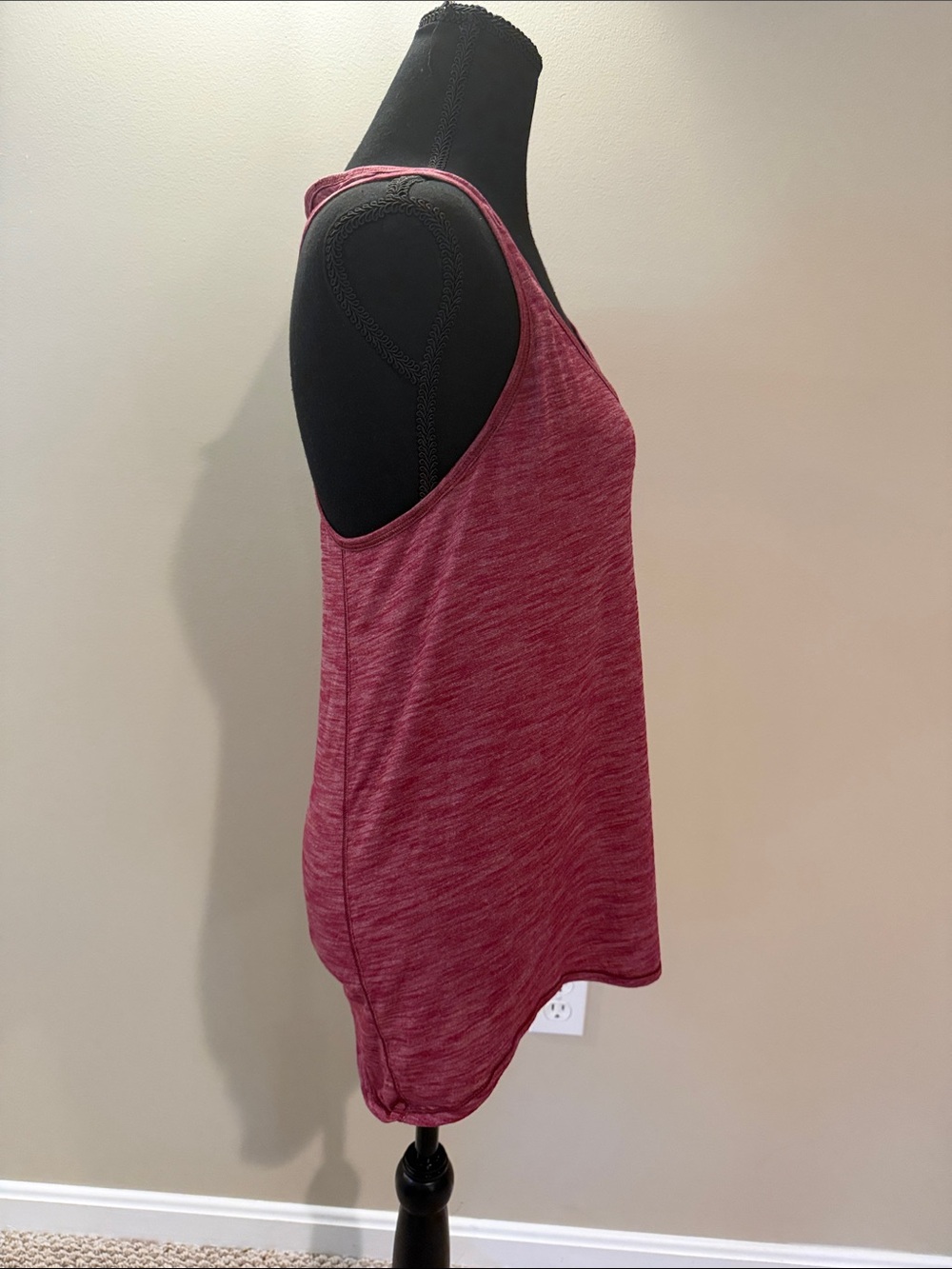 Lululemon Heathered Mauve Racerback Tank Top - Picture 6 of 7